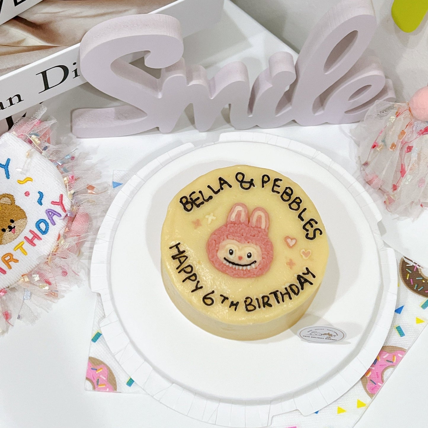 2D Labubu Cake - Pets Delight Bakery Pte Ltd