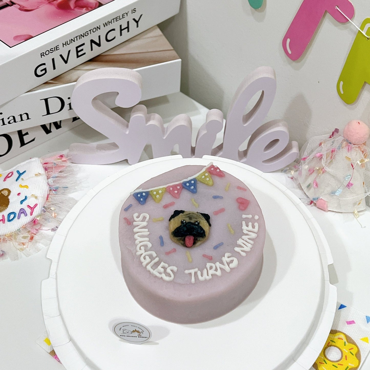 2D Pawty Cake - Pets Delight Bakery Pte Ltd