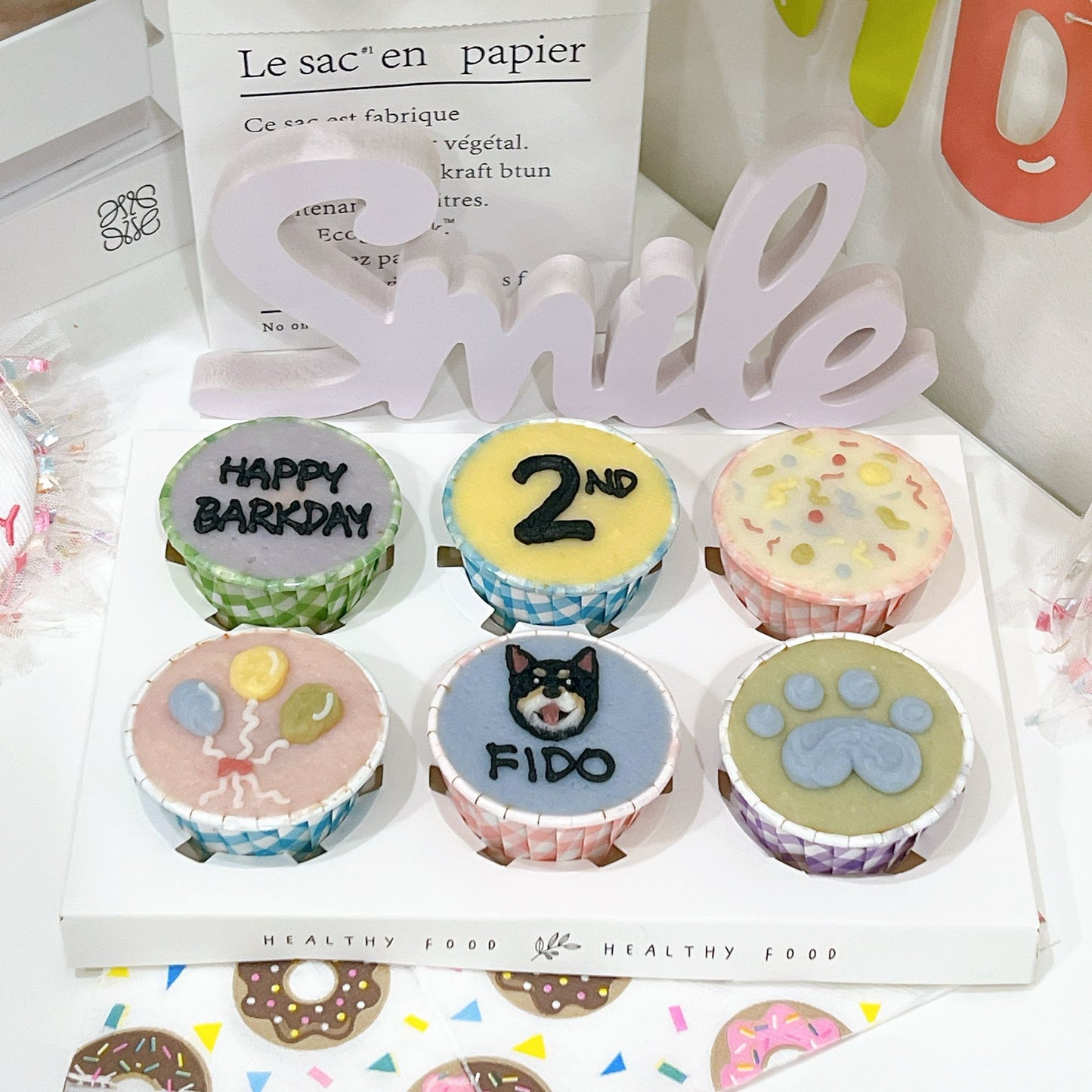 2D Dog/Cat Pupcakes