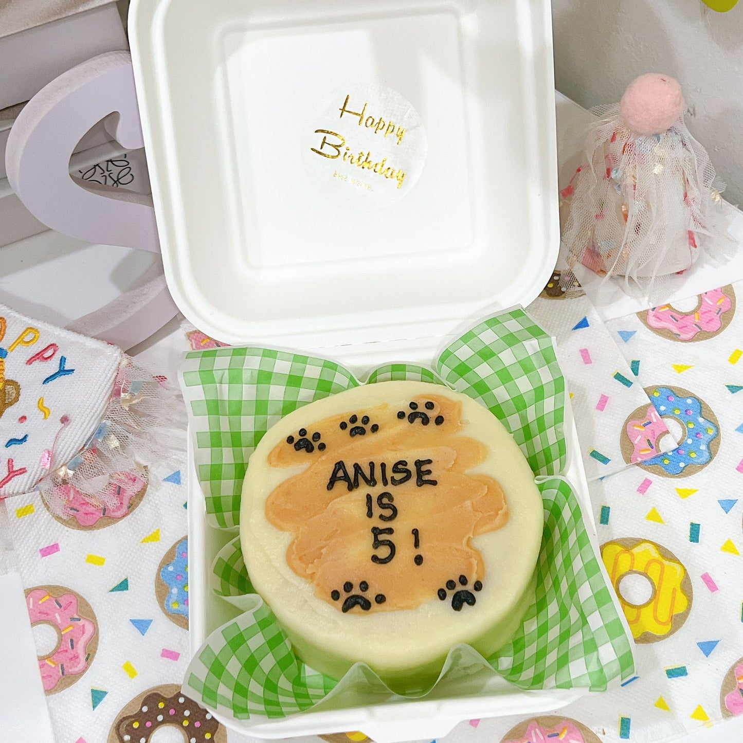 Pets Bento Cake (Same-day) Design 2