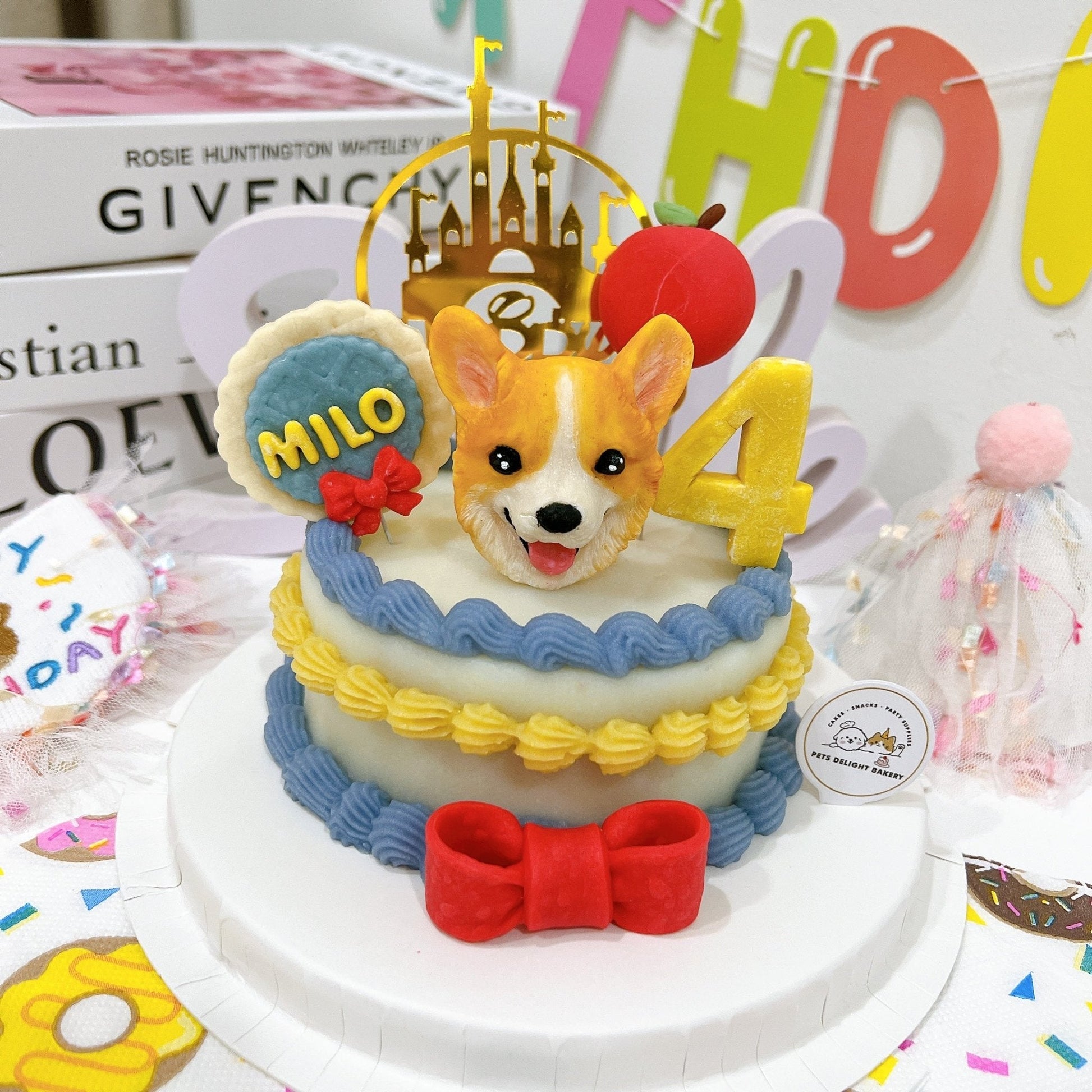 3D Customized Dog/Cat Snow White Princess Cake - Pets Delight Bakery Pte Ltd