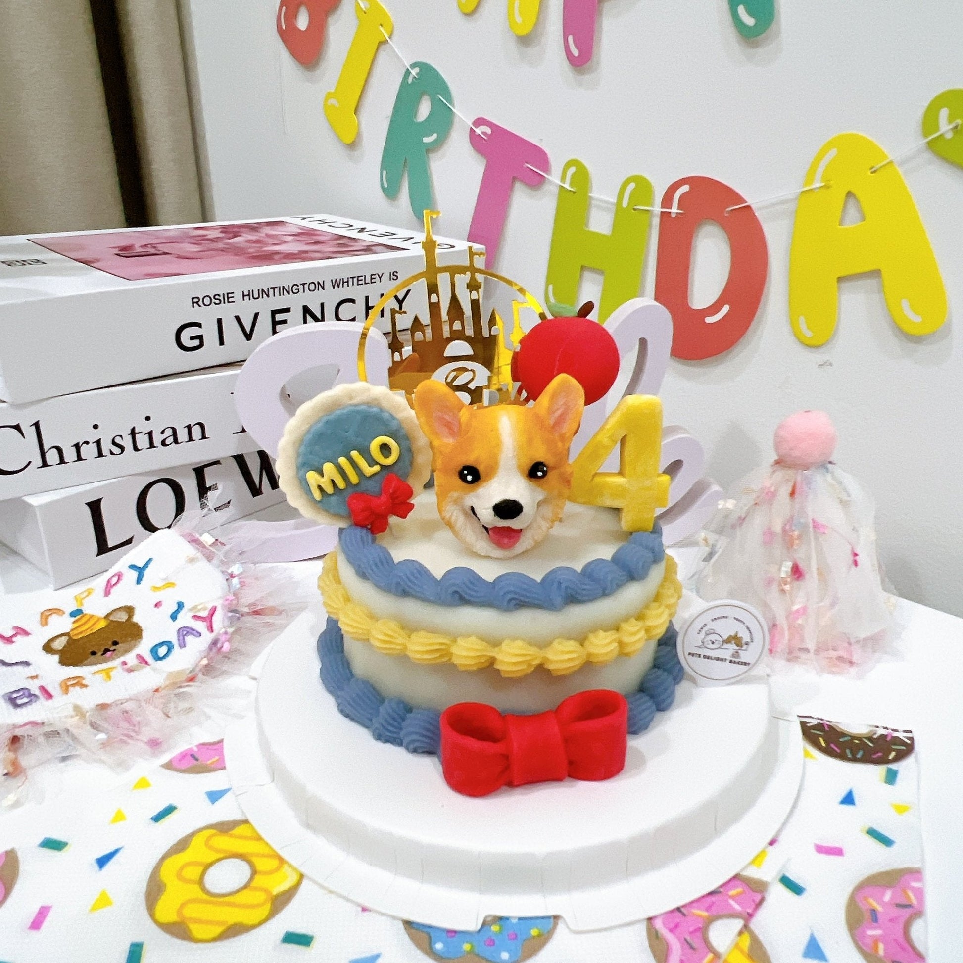 3D Customized Dog/Cat Snow White Princess Cake - Pets Delight Bakery Pte Ltd