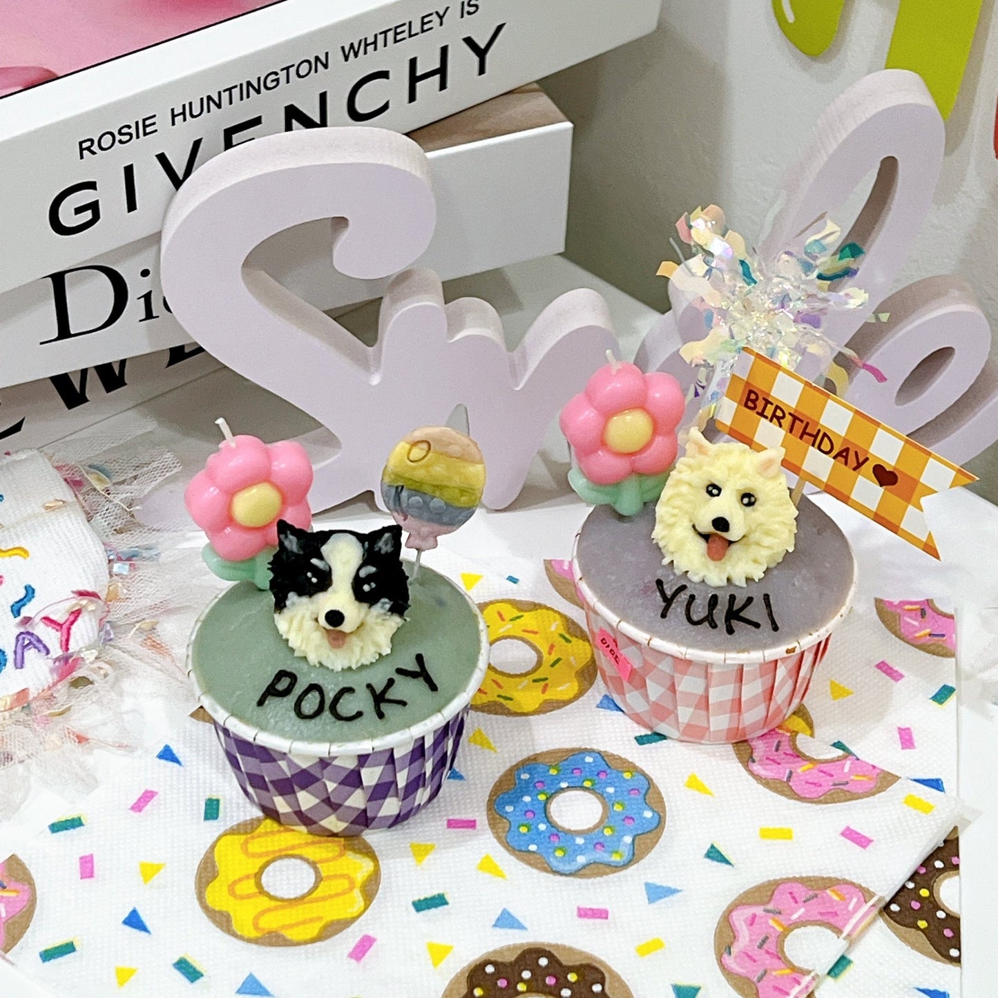 3D Dog Individual Pupcakes - Pets Delight Bakery Pte Ltd