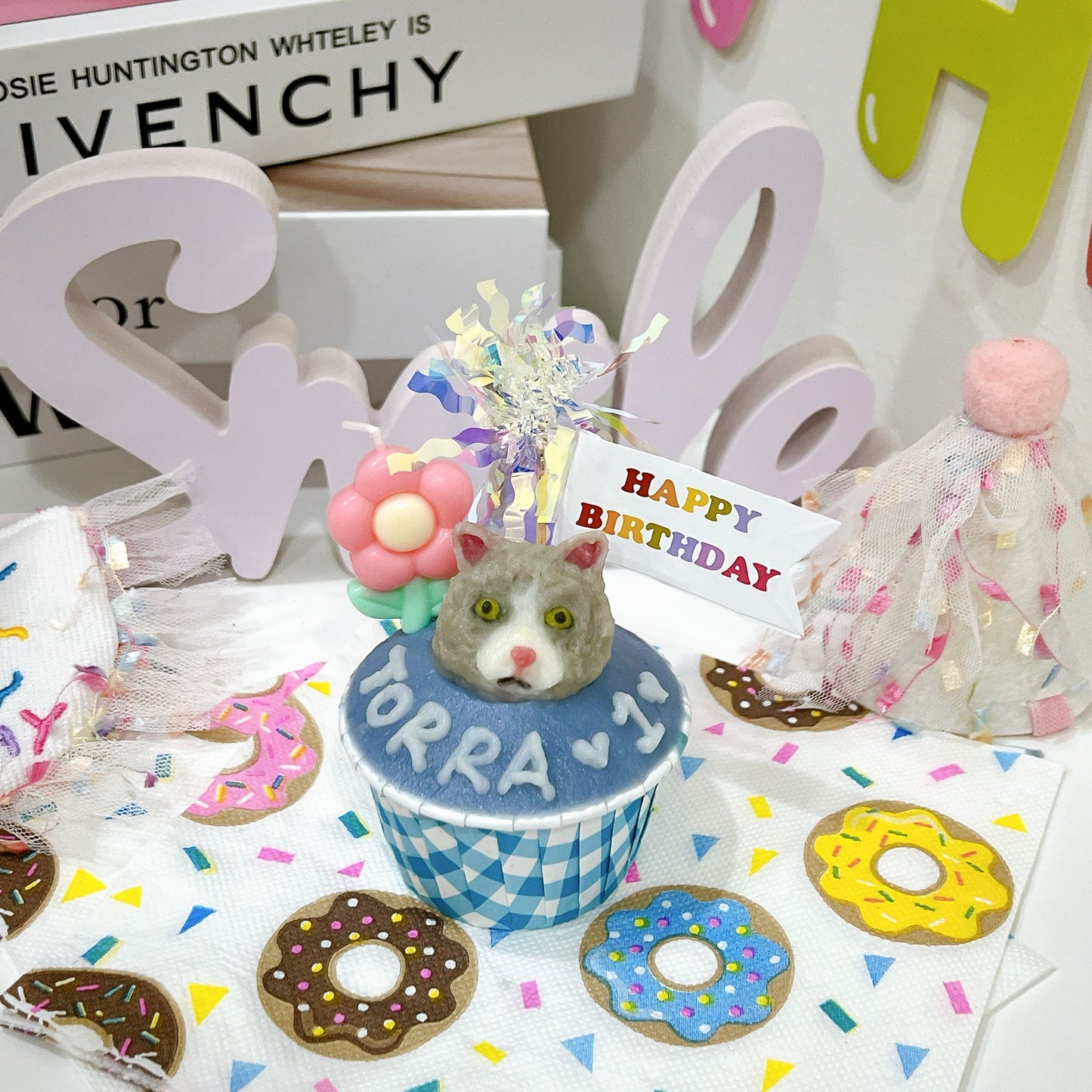 3D Dog/Cat Individual Pupcake - Pets Delight Bakery Pte Ltd