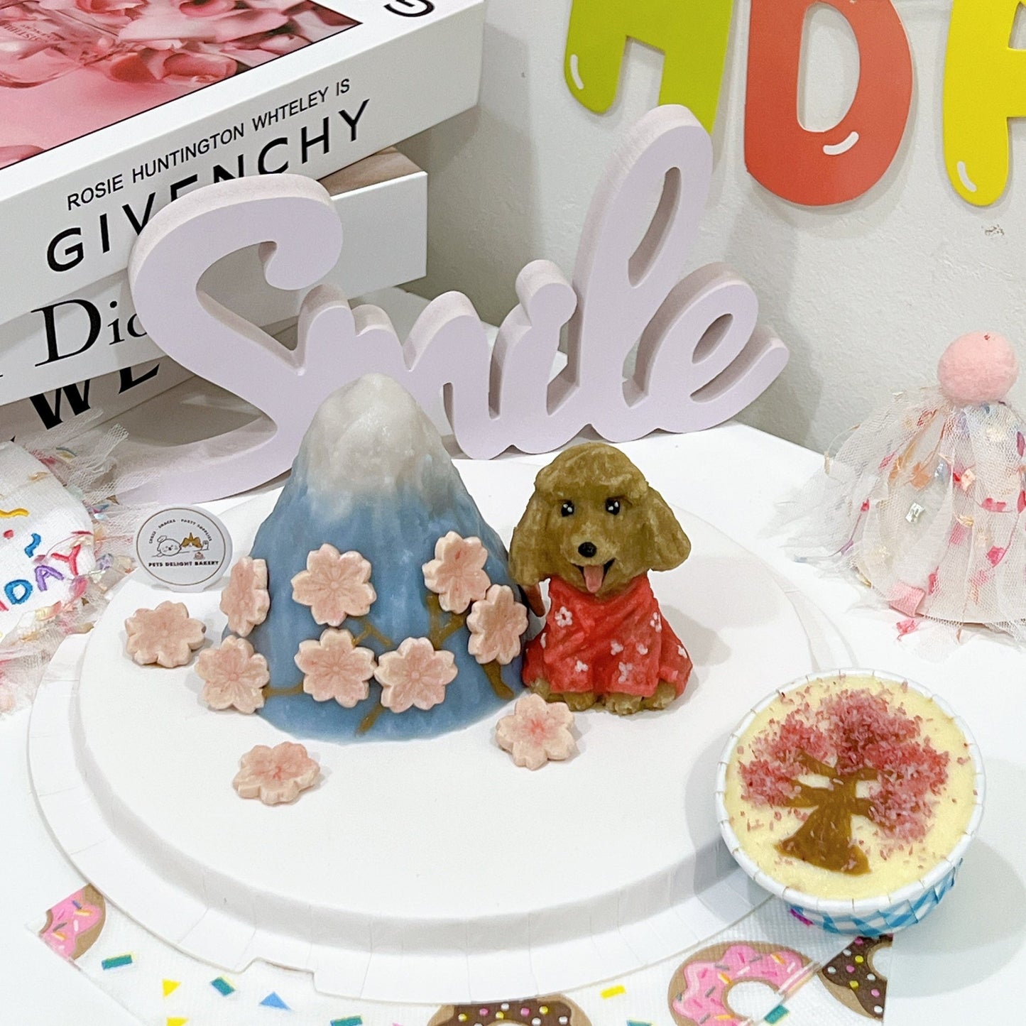 3D Fuji Theme Cake - Pets Delight Bakery Pte Ltd