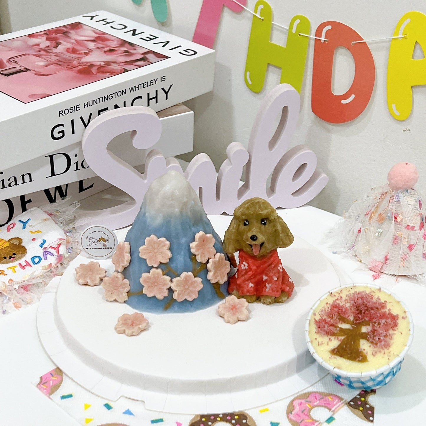 3D Fuji Theme Cake - Pets Delight Bakery Pte Ltd