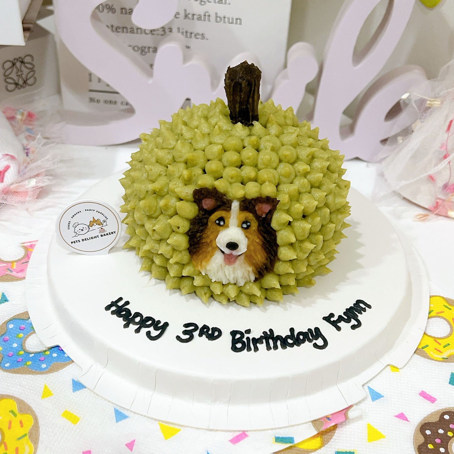 2D Dog/Cat Durian Cake