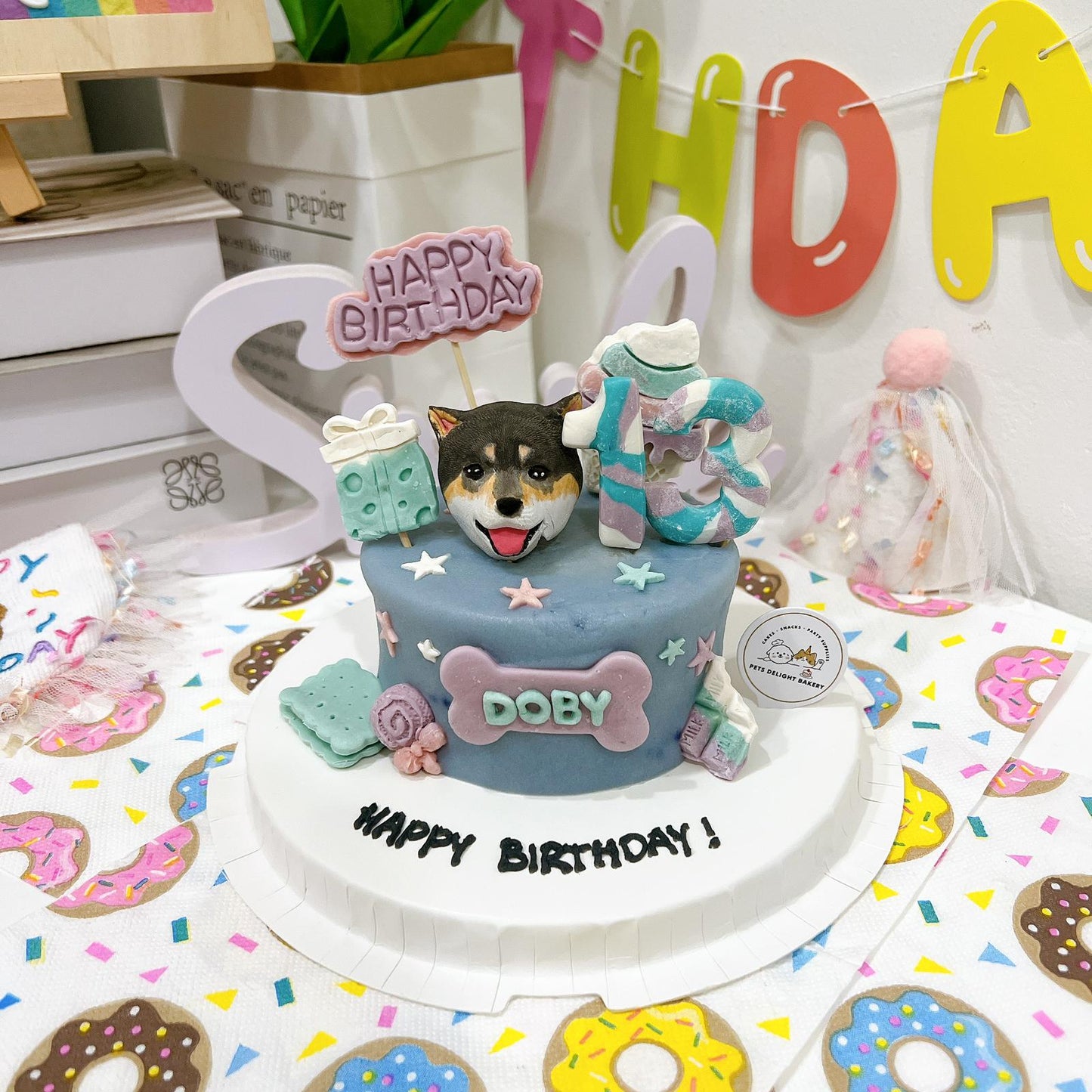 3D Customized Sweet Candyland Dog/Cat Cake