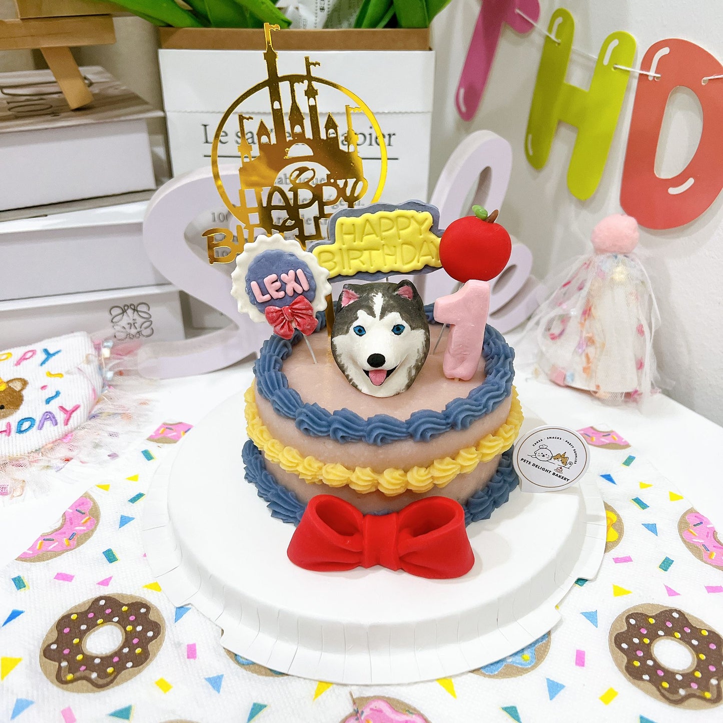3D Customized Dog/Cat Snow White Princess Cake