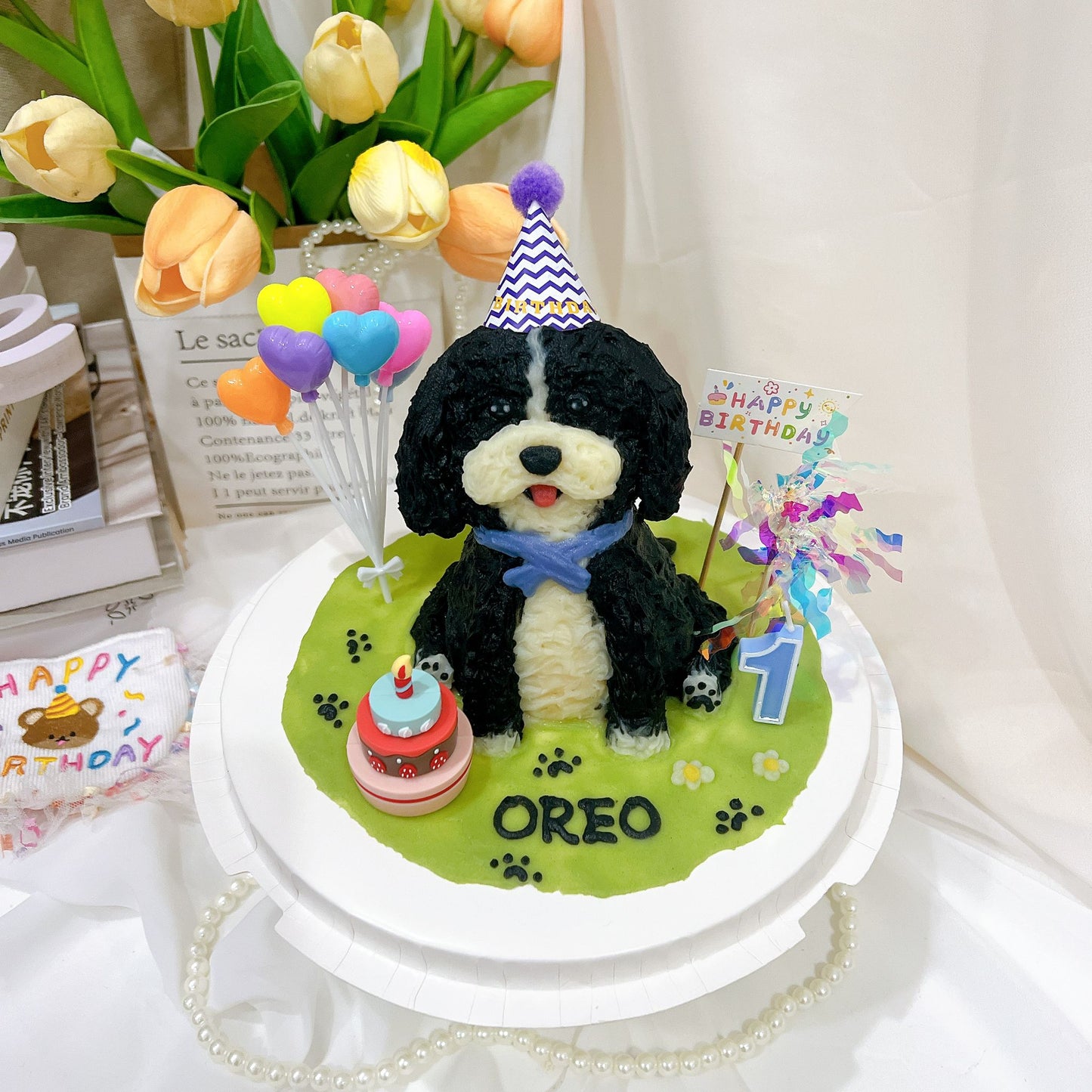 Custom Doodle Full Body Cake