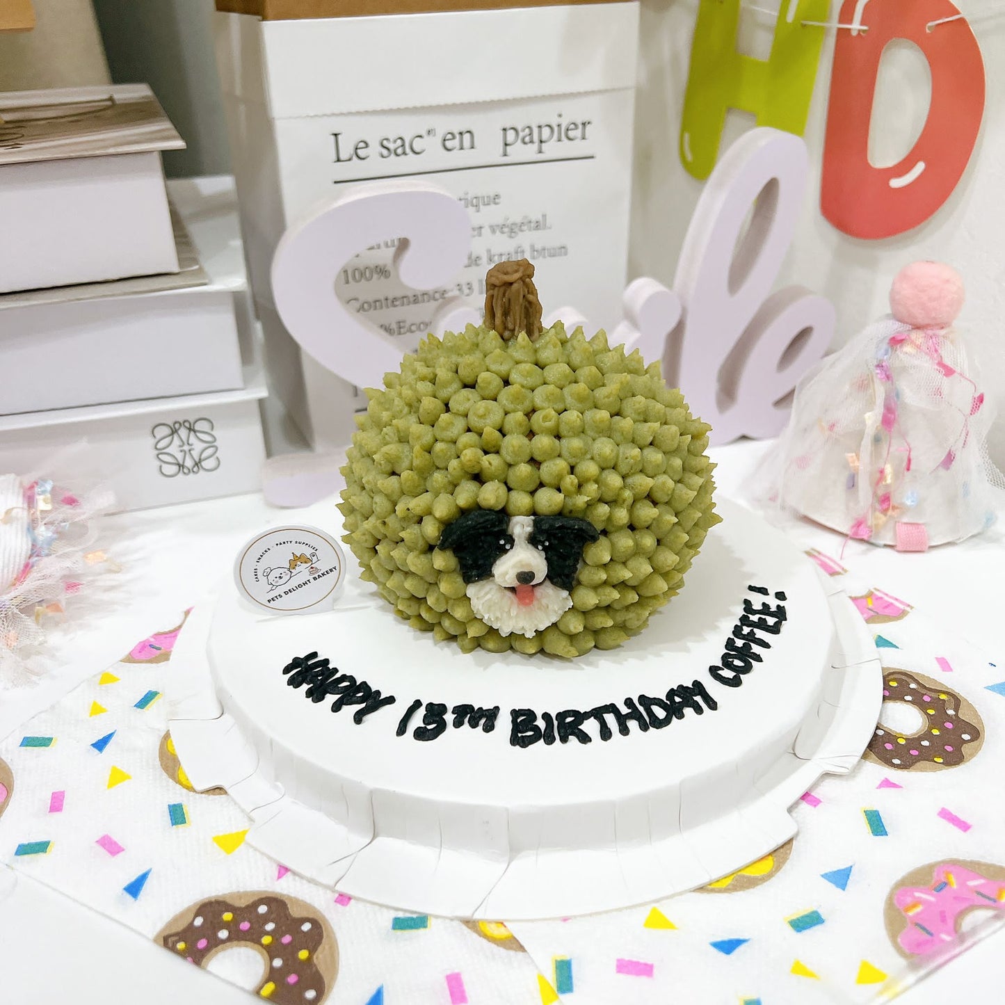 2D Dog/Cat Durian Cake