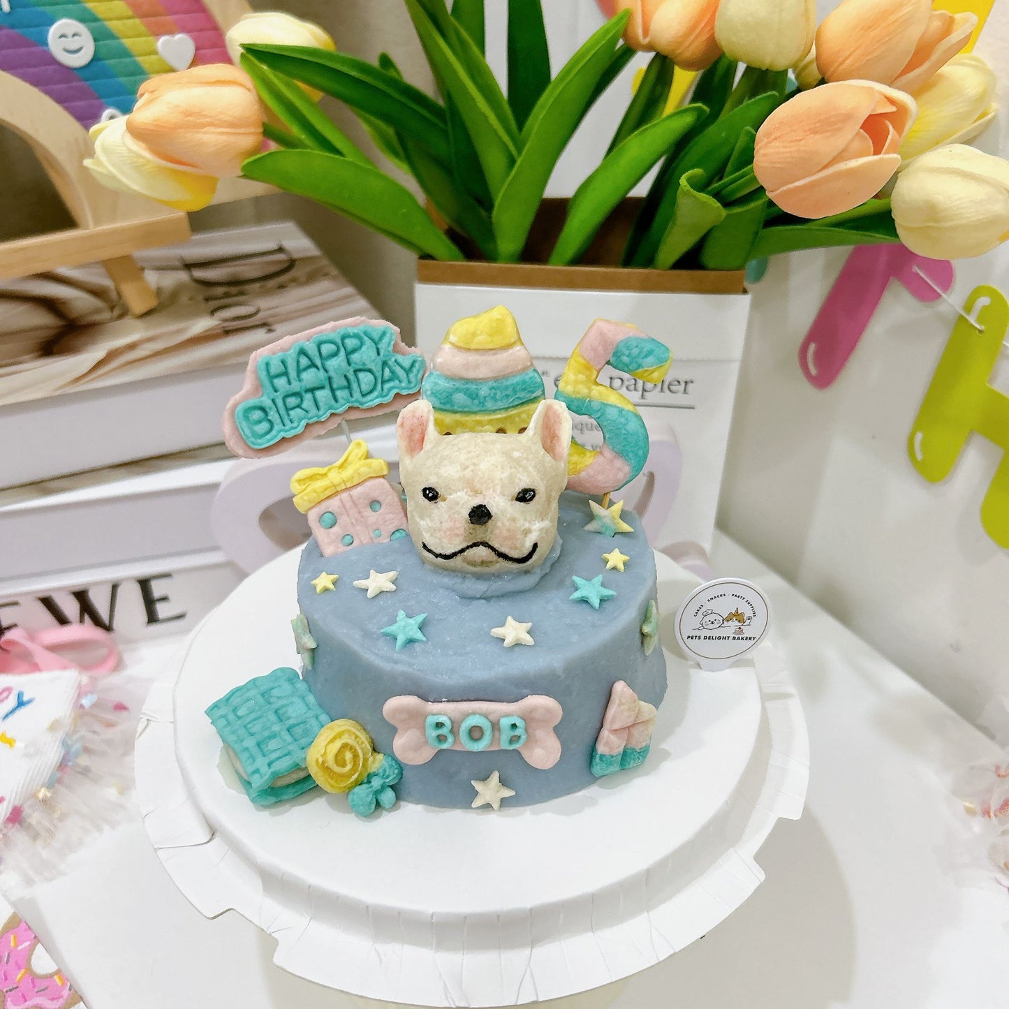 3D Customized Sweet Candyland Dog/Cat Cake