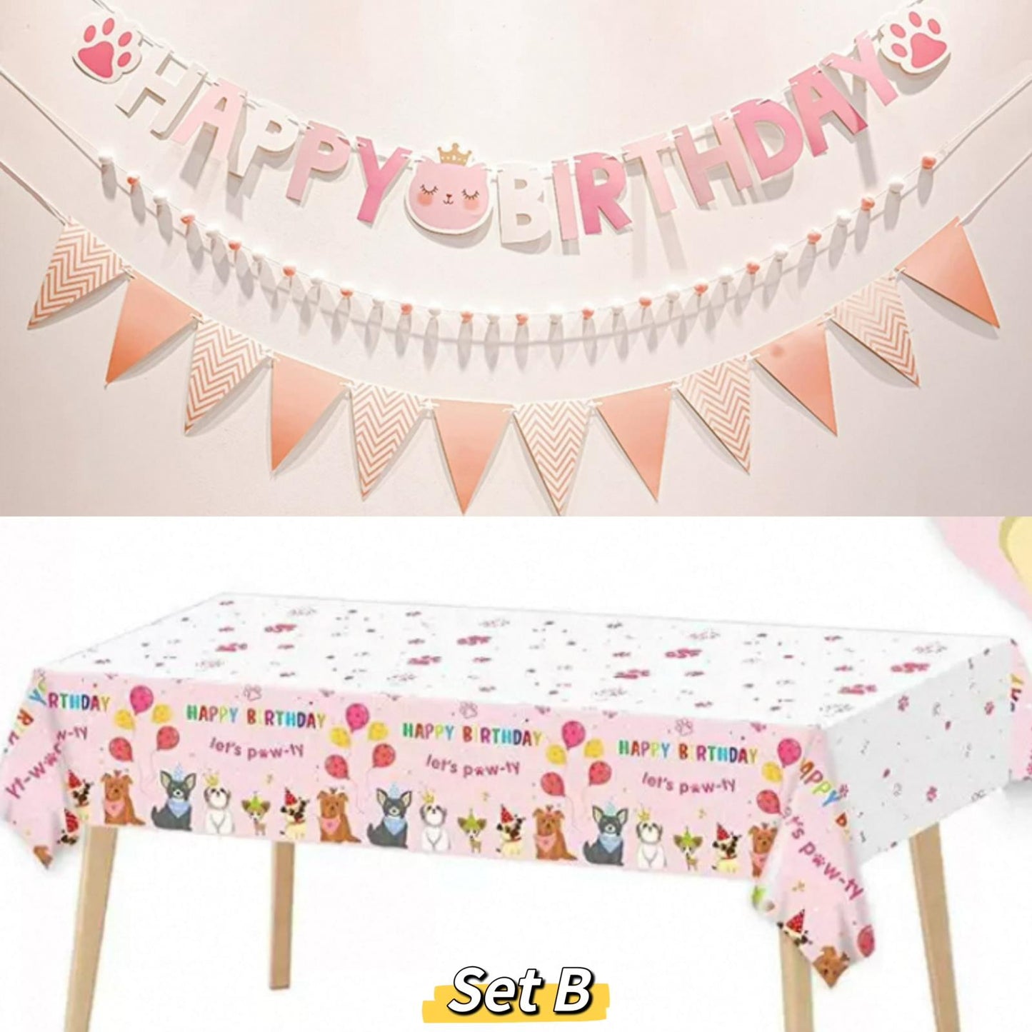 Birthday Party Decoration Kit - Pets Delight Bakery Pte Ltd