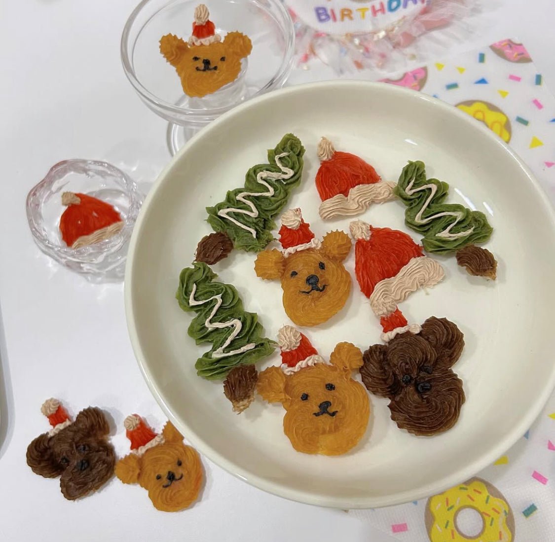Christmas Dehydrated Pet Treats Gift Box (For Dog n Cat) - Pets Delight Bakery Pte Ltd