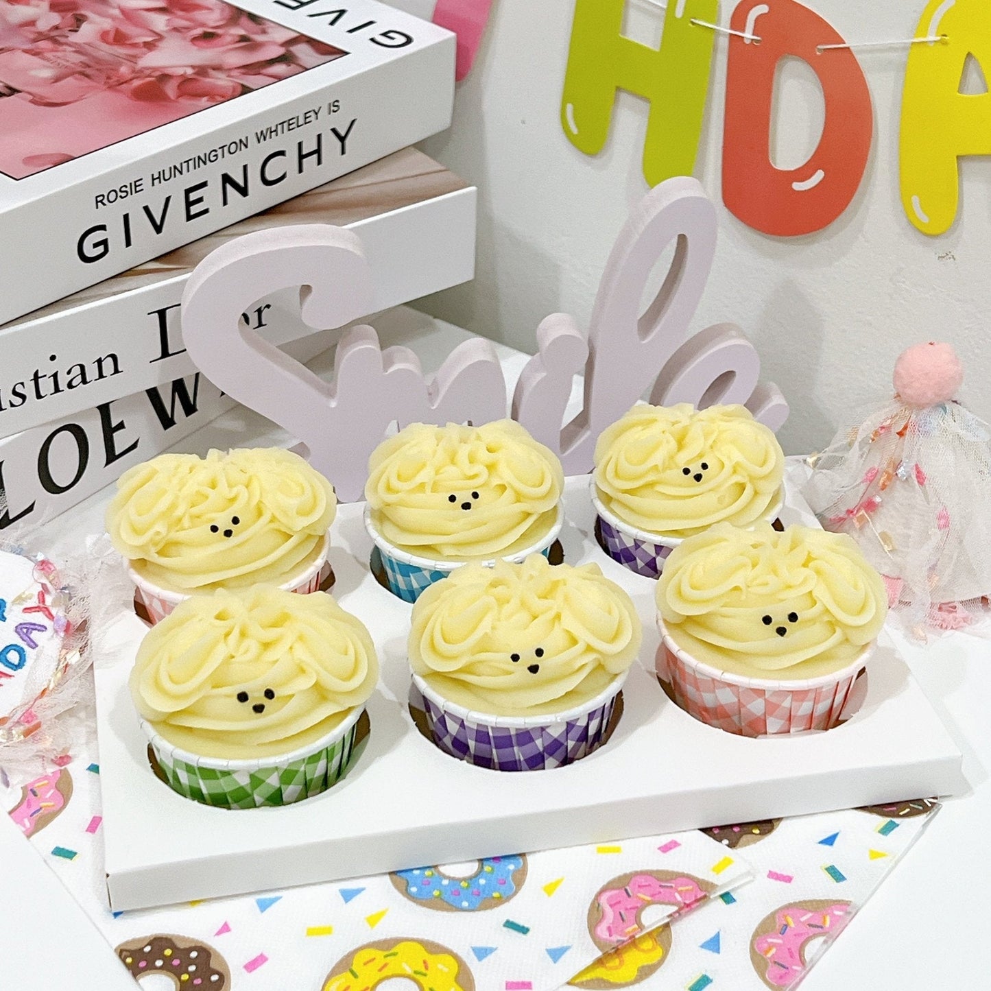 Party Hat Doggy Pupcakes - Pets Delight Bakery Pte Ltd