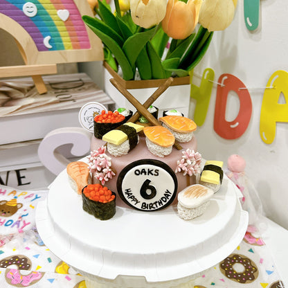 3D Dog/Cat Pets Sushi Cake (all edible)