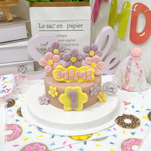 2D Dog/Cat Floral Cake