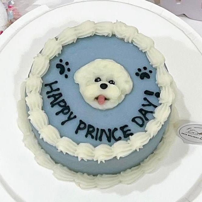 2D Custom Dog/Cat Simple Cake (Same - day) - Pets Delight Bakery Pte Ltd