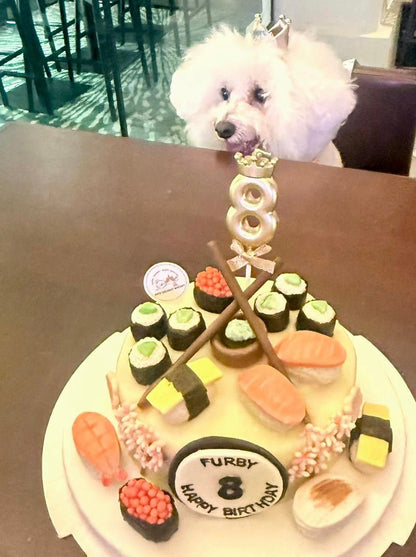 3D Dog/Cat Pets Sushi Cake (all edible) - Pets Delight Bakery Pte Ltd