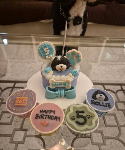 3D Customized Dog/Cat Cake + Cupcake Bundle Set