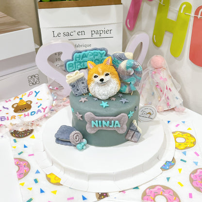 3D Customized Sweet Candyland Dog/Cat Cake