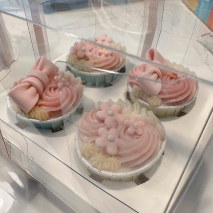 Pets Bows & Flowers Cupcake