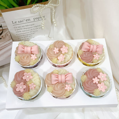 Pets Bows & Flowers Cupcake