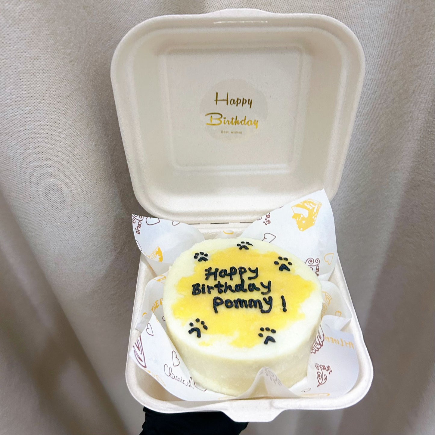 Pets Bento Cake (Same-day) Design 2