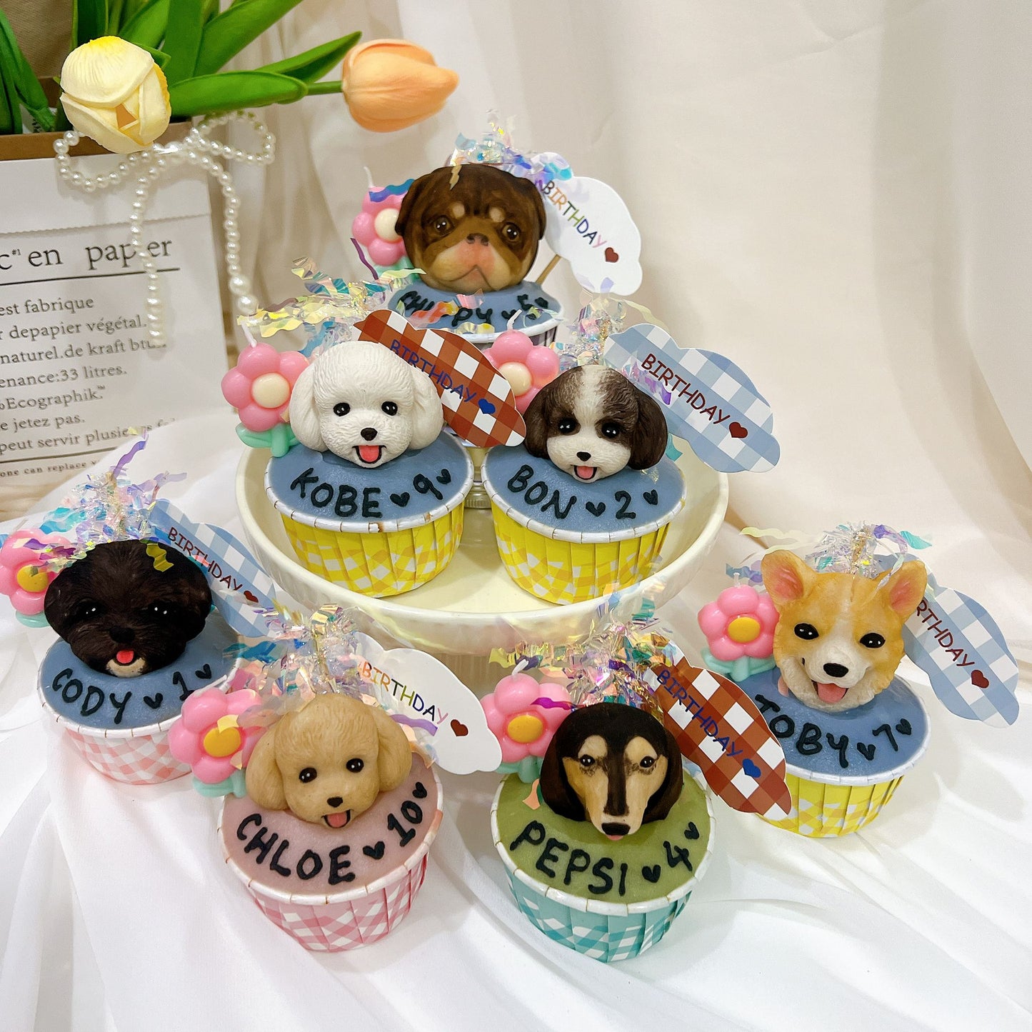 3D Dog/Cat Individual Pupcake