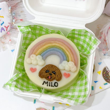 2D rainbow Bridge Cake For Beloved Furkids
