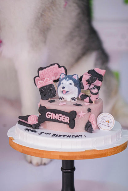 3D Customized Sweet Candyland Dog/Cat Cake