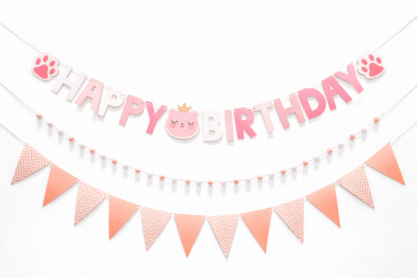 Birthday Party Banner Set - Pets Delight Bakery Pte Ltd