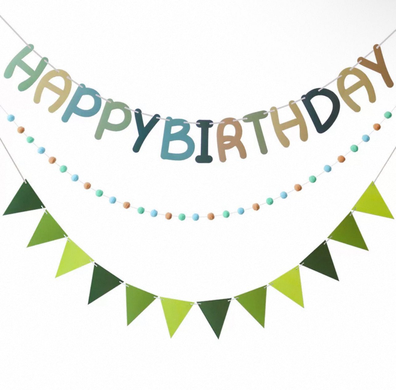 Birthday Party Banner Set - Pets Delight Bakery Pte Ltd