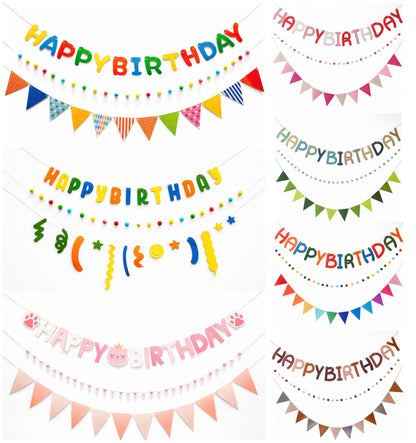 Birthday Party Banner Set - Pets Delight Bakery Pte Ltd