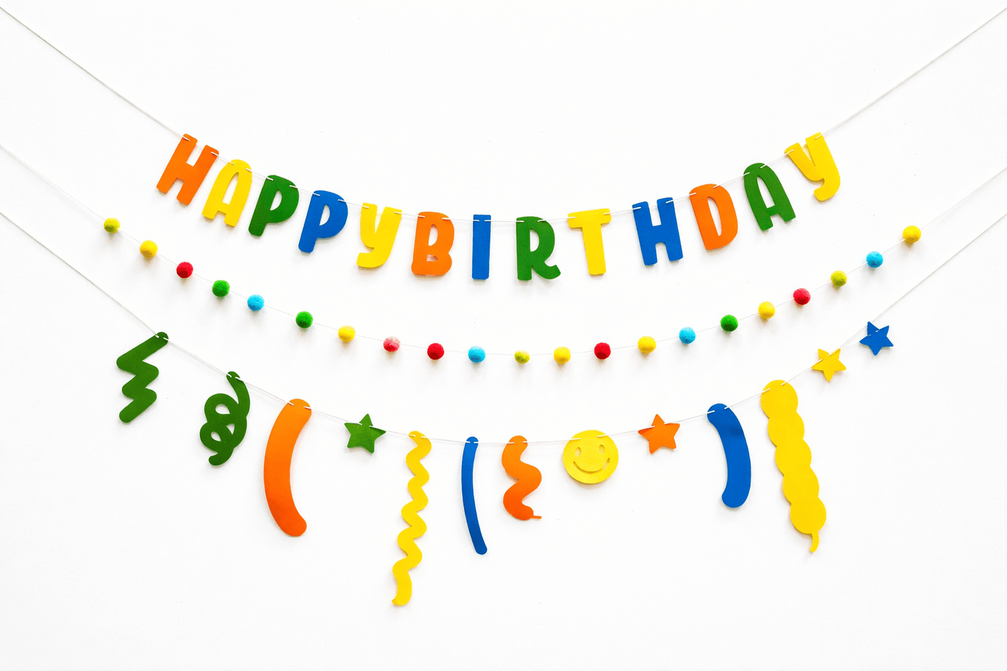 Birthday Party Banner Set - Pets Delight Bakery Pte Ltd