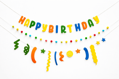 Birthday Party Banner Set - Pets Delight Bakery Pte Ltd
