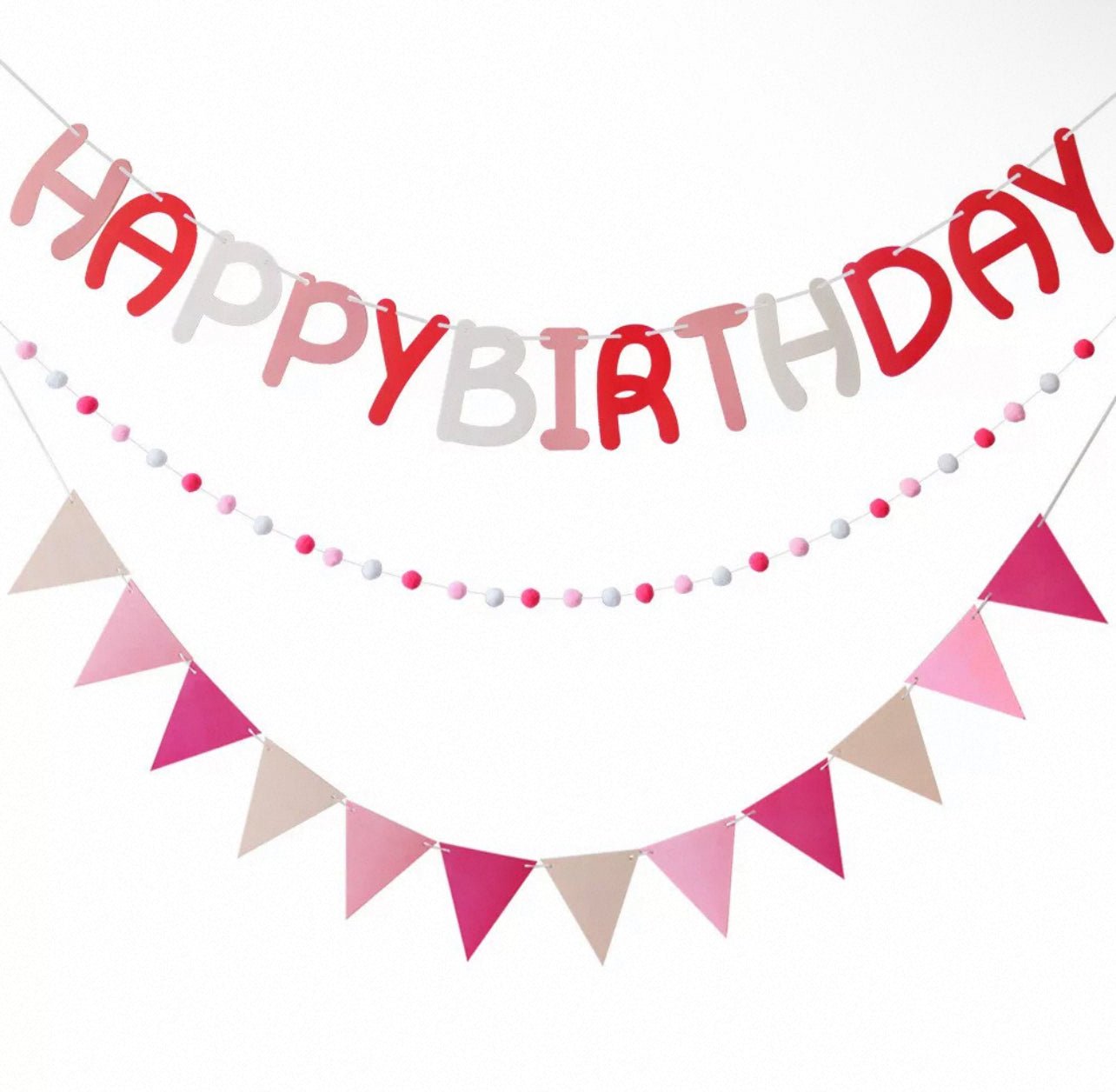 Birthday Party Banner Set - Pets Delight Bakery Pte Ltd