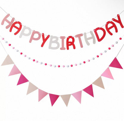 Birthday Party Banner Set - Pets Delight Bakery Pte Ltd