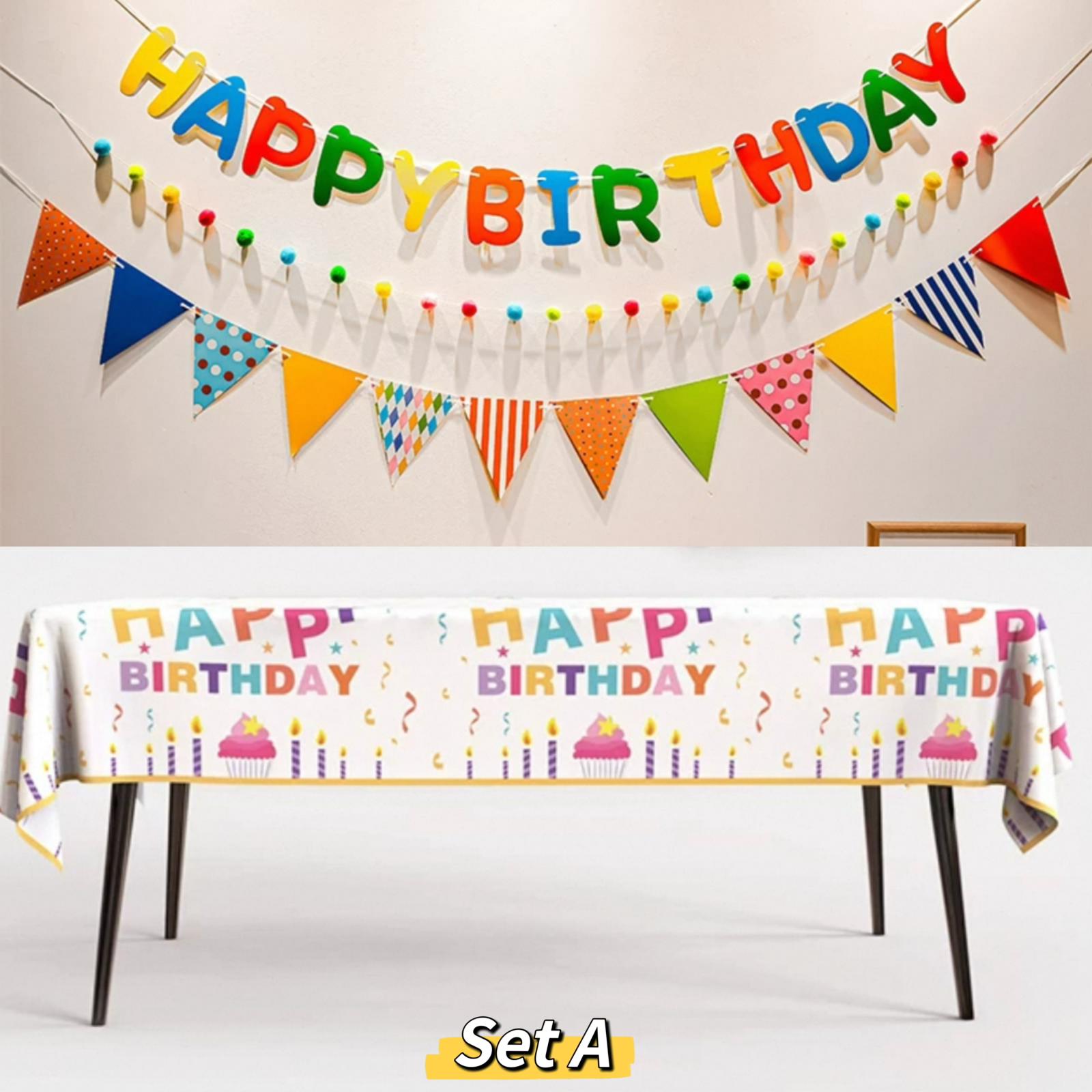 Birthday Party Decoration Kit - Pets Delight Bakery Pte Ltd