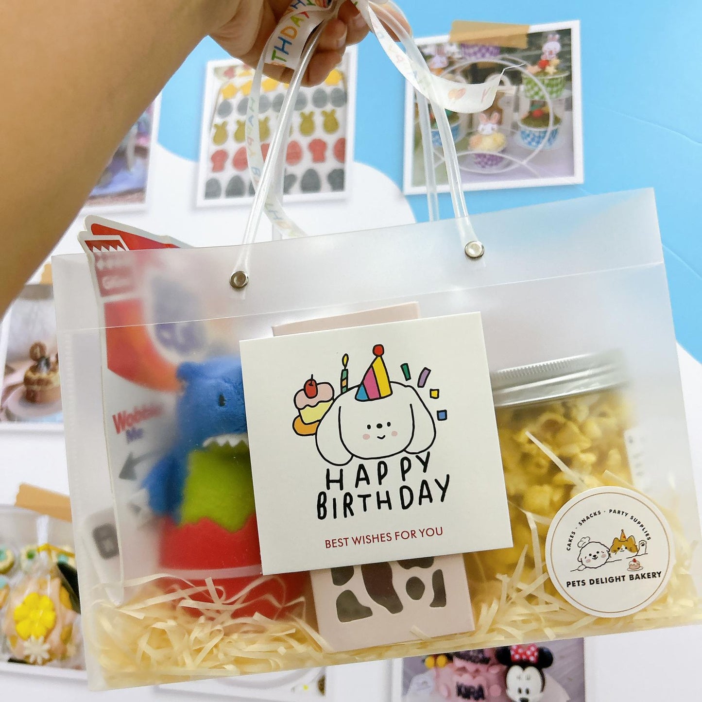 Goodie Bag for Besties (Customizable) - Pets Delight Bakery Pte Ltd