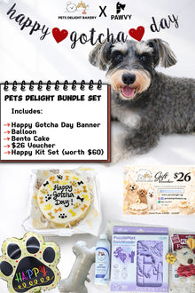Pets Welcome Home/HBD/ Gotcha Day Bundle Set - Pets Delight Bakery Pte Ltd
