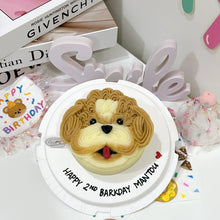 Poodle Face Pets/Puppy Cake (Same - day) - Pets Delight Bakery Pte Ltd