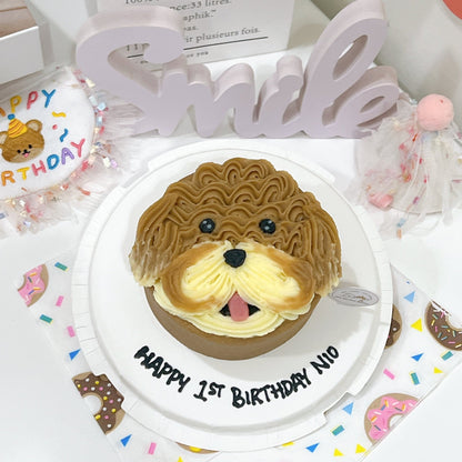 Poodle Pets/Puppy Cake - Pets Delight Bakery Pte Ltd